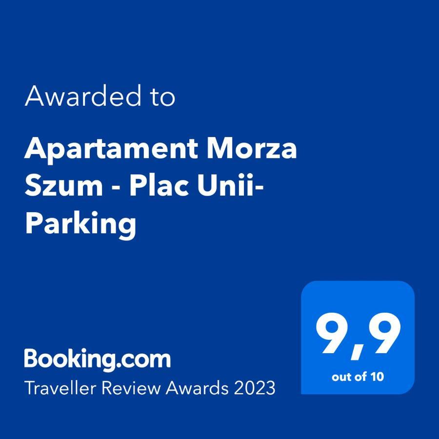 Apartament Morza Szum - Plac Unii- Parking 格丁尼亚 外观 照片